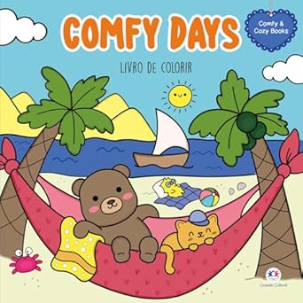 Comfy Days - Para Colorir