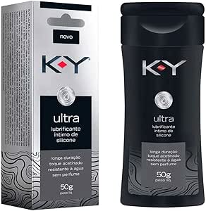 Gel Lubrificante Intímo Ky Ultra Siliconado