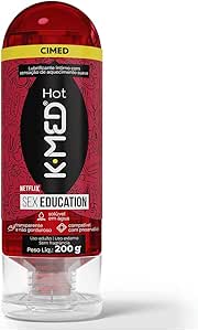 Lubrificante Íntimo K-Med Hot Sex Education 200g