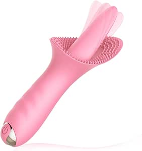Vibrador Feminino Língua Lambedor de Clitóris e Mamilos Massageador de Mamilos Brinquedos Sexuais