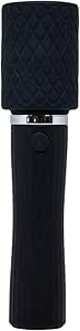 VIBRADOR - MASSAGEADOR COM ESTIMULADOR PRETO USB