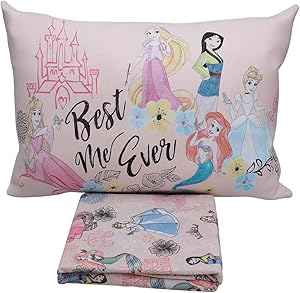 Jogo de Lençol 2 Peças Portallar Disney Princesas Forever Solteiro
