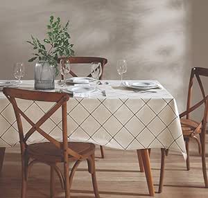 Toalha de Mesa Clean Retangular 8 Lugares Ieda Dohler