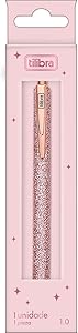 Tilibra - Caneta Esferográfica Metálica 1.0 mm Glitter