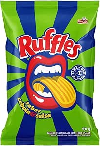 Salgadinho Elma Chips Ruffles Cebola e Salsa 68g